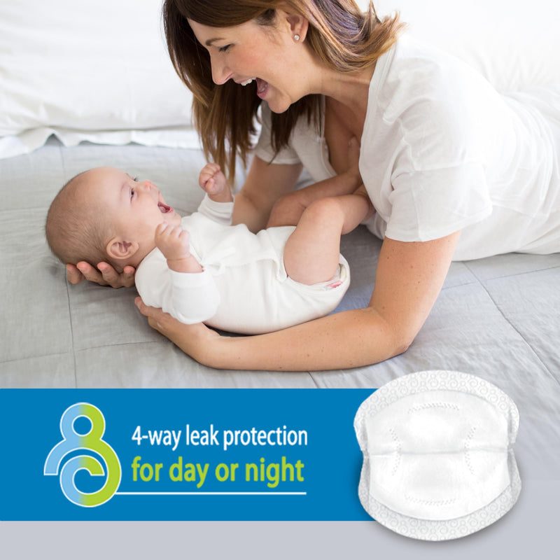 [Australia] - Dr. Brown's Disposable One-Use Absorbent Breast Pads for Breastfeeding and Leaking - 60pk 60 count 