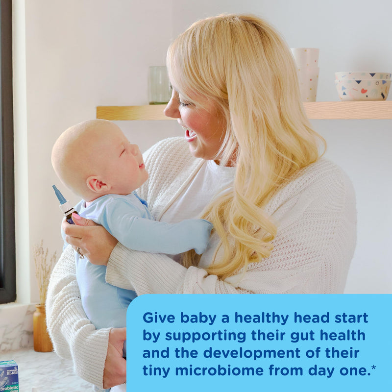 Mommy's Bliss Baby Probiotics + Vitamin D Drops,Supports Digestive Health & Immune Function*,400IU Vitamin D,Supports Bone Development*,Newborns+,Flavorless,0.34 Fl Oz (30 Servings),(Pack of 2) 0.34 Fl Oz (Pack of 2)