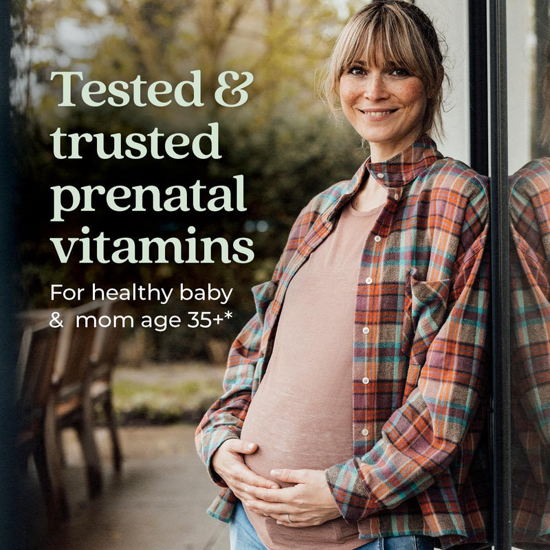 [Australia] - New Chapter Prenatal Vitamins, One Daily Prenatal Multivitamin Enhanced for Age 35+ with Methylfolate + Choline for Healthy Mom & Baby, Gluten Free & Non-GMO- 30 ct 30 Count (Pack of 1) 