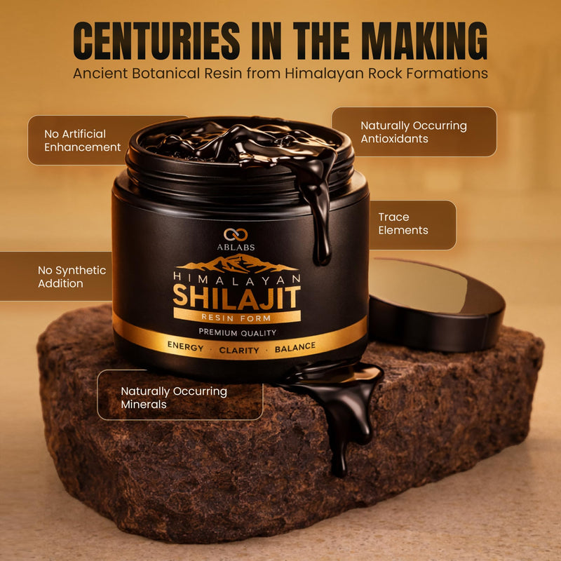50g Himalayan Shilajit Resin – Pure, Lab-Tested Supplement