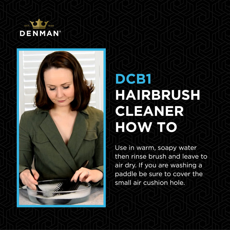 [Australia] - Denman Hairbrush Cleaning Brush for Effective Hairbrush Cleaning, DBC1 