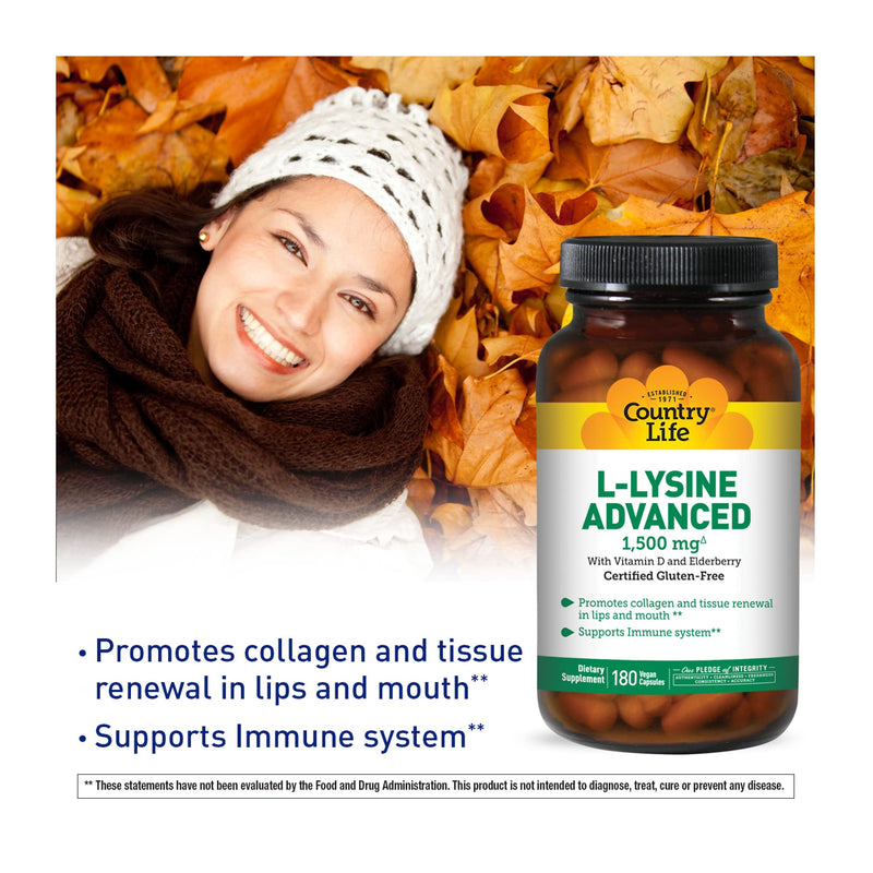 [Australia] - Country Life L-Lysine Advanced 1 