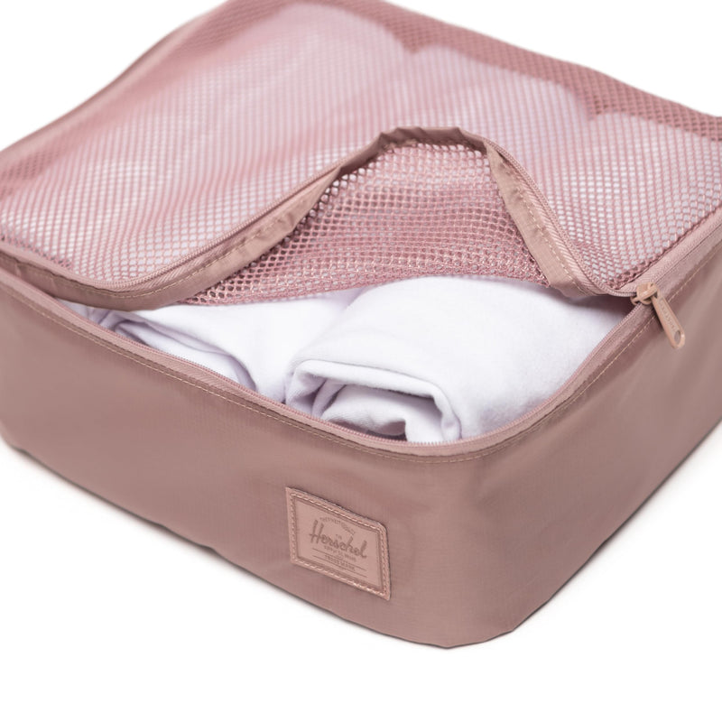 Herschel Supply Co. Kyoto Packing Cubes, Ash Rose Tonal