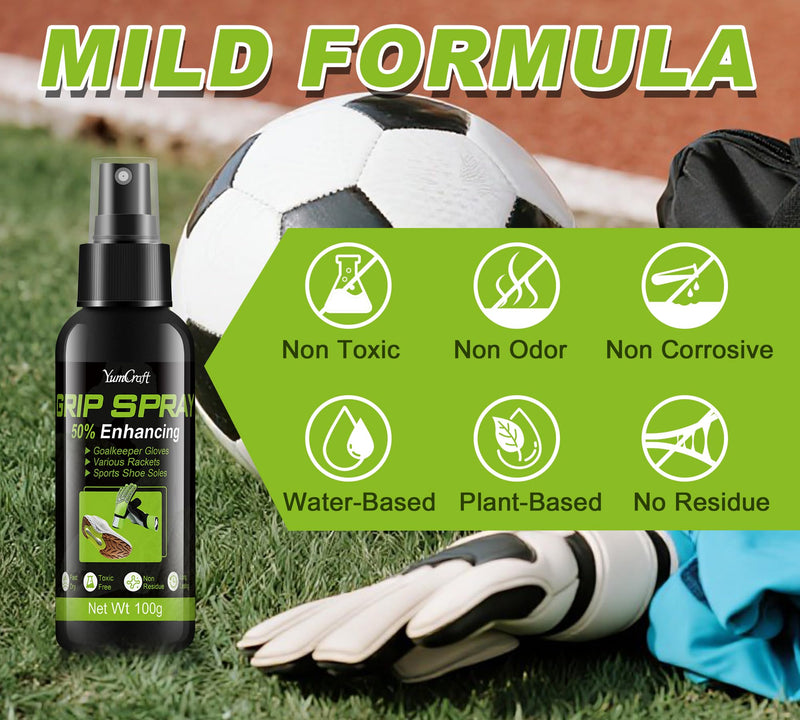 [Australia] - Shoe Grip Spray, 7oz Basketball Grip Spray Provides Traction, Non-Sticky Anti SlipTraction Spray for Shoe Bottom and Gloves, Suit for Athletes: Basketball, Football, Baseball, Golf, etc 