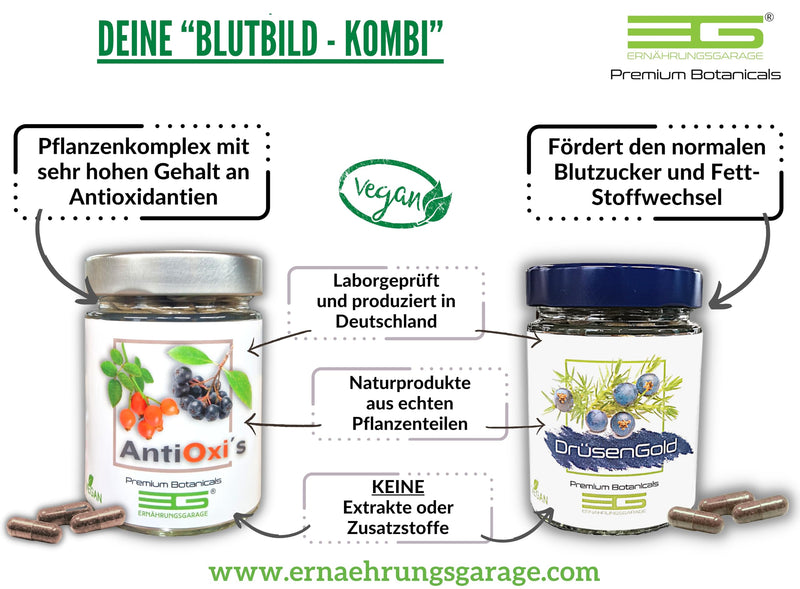 [Australia] - AntiOxi´s – 150 capsules | Plant complex with very high antioxidant content | recommended with every meal | NO extracts, additives or insects | Premium botanicals from the nutrition garage 