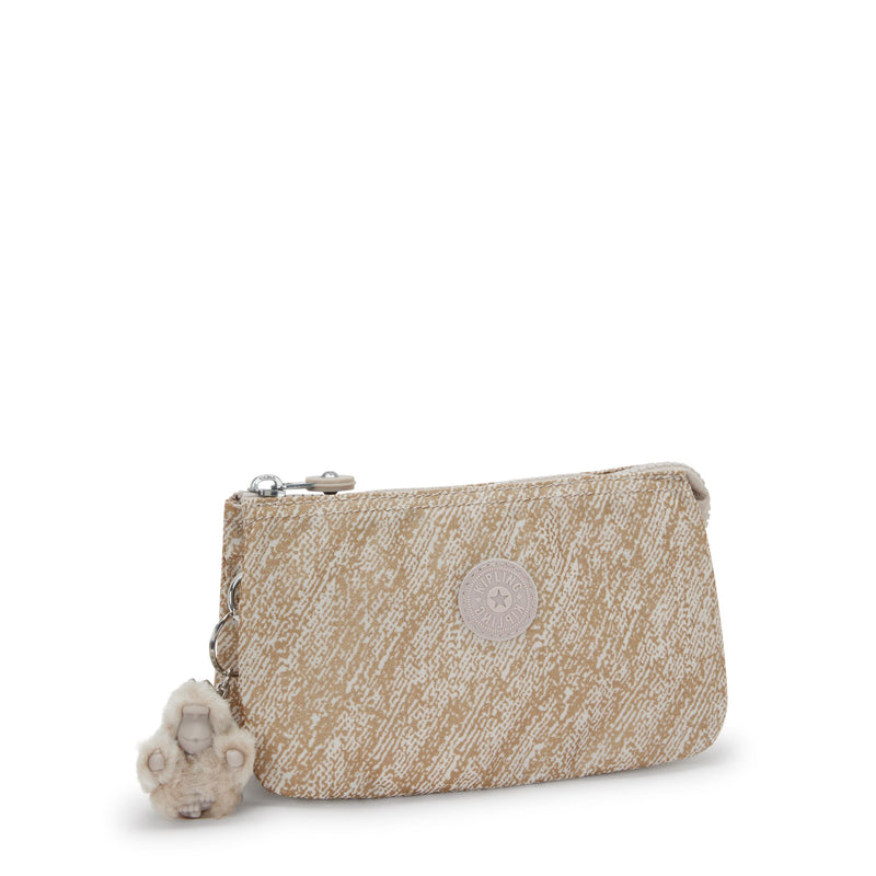 Kipling womens Creativity L Prt2 Cosmetic Bag 8.5''L x 5.25''H x 1.5''D Brush of Gold