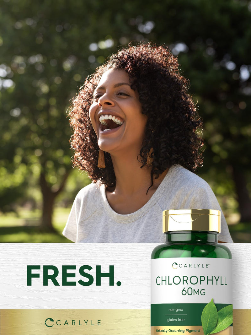 [Australia] - Carlyle Chlorophyll Pills | 90 Capsules | Naturally Occurring Pigment | Chlorophyll Concentrate Supplement | Non-GMO, Gluten Free Complex 