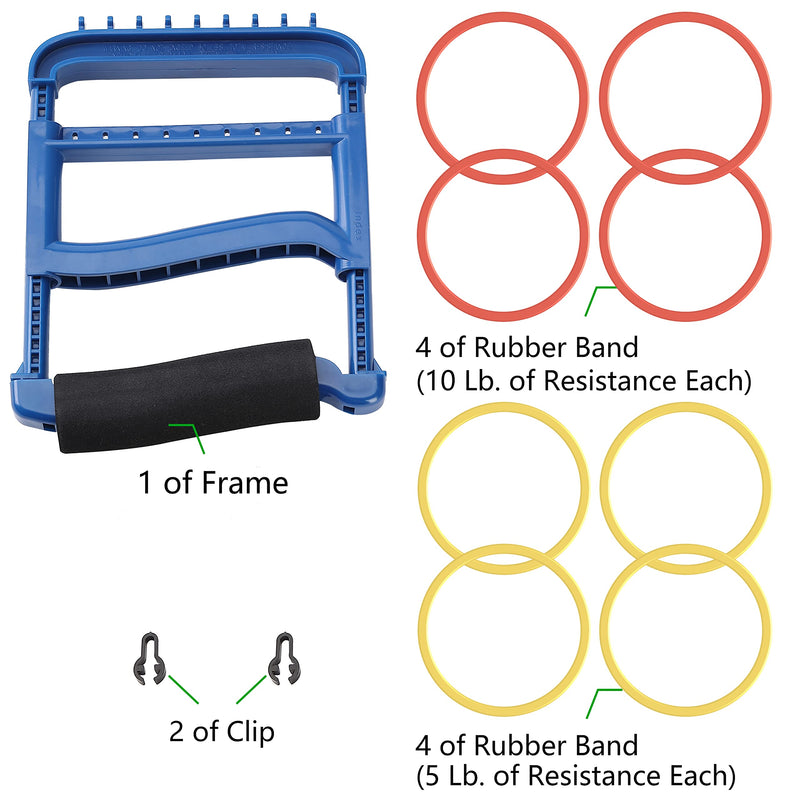 [Australia] - Hand Exerciser,Strength Training Grip Strengthener for Physcial Therapy,Blue 
