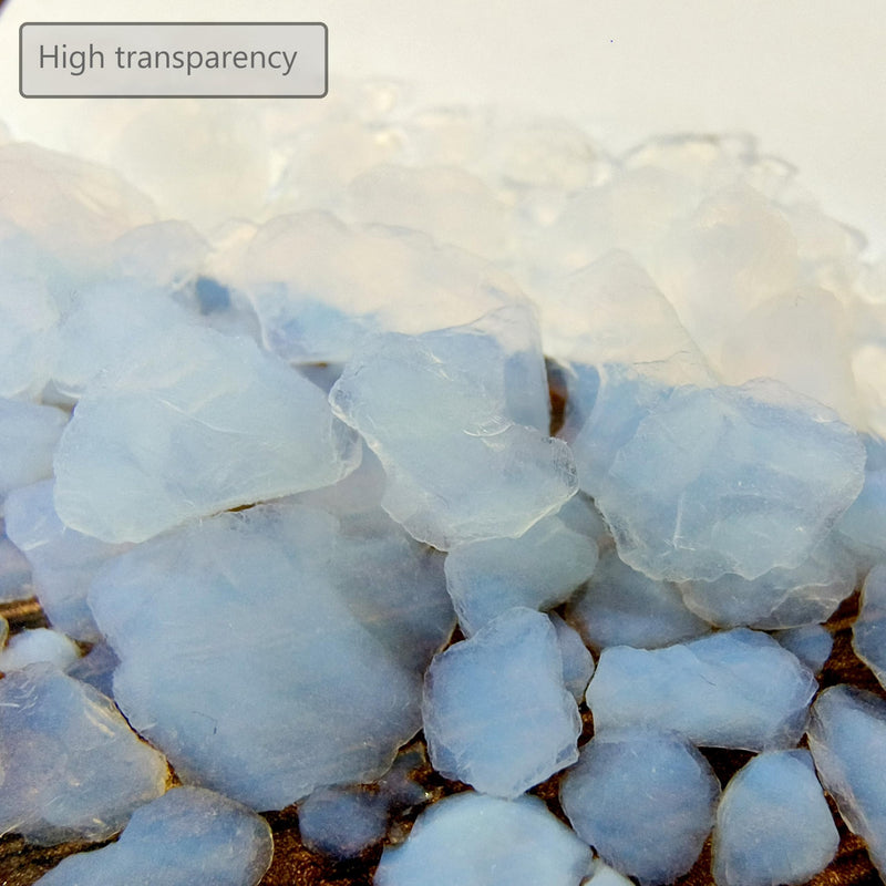 [Australia] - 80ML Aerogel Blocks Nanogel Granules (Frozen Smoke Blue Smoke) The lightest Solid in The World NASA Insulation Material 85 