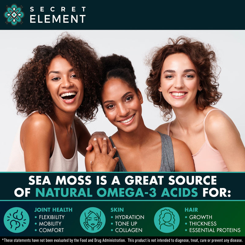 [Australia] - Sea Moss Capsules - Irish Sea Moss Advanced with Burdock Root, Bladderwrack & Muira Puama for Immunity, Gut, & Energy - Superfood Sea Moss Supplements w/Raw Sea Moss Powder - 120 Irish Seamoss Pills 120 Count (Pack of 1) 