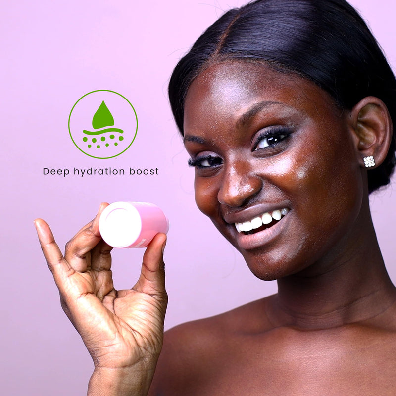 Hydrating Face Serum with Baobab, Moringa, Jojoba & Rosehip Oils, Natural Moisturizing Facial Treatment for Even Radiant Complexion, 1.01 fl oz