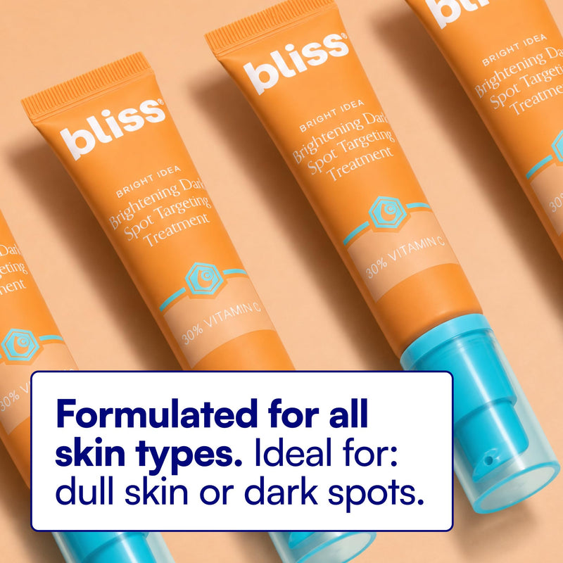 Bliss Brightening Dark Spot Treatment Serum - Vitamin C & E - Silky Formula