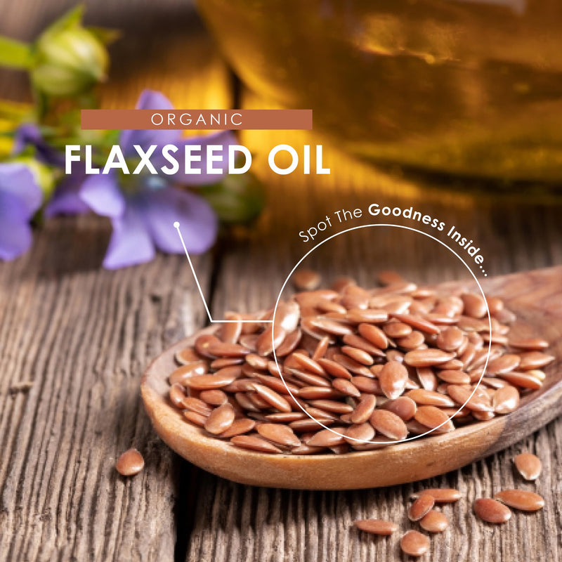 Organic Flaxseed Oil Capsules 1440mg - 64% Omega 3-6-9 – 120 Count – Cold Pressed – Rich in Alpha Linoleic Acid, Linoleic Acid & Oleic Acid - by Alpha01 1 count (Pack of 120)