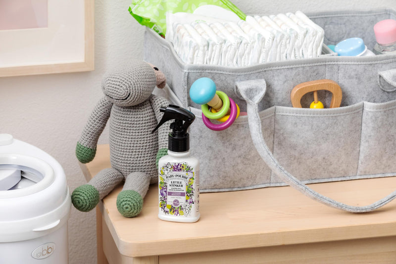 [Australia] - Baby-Pourri Little Stinker Diaper Pail Odor Freshener Spray, 3.4 Fl Oz - Lavender, Bergamot, Eucalyptus and Vanilla 