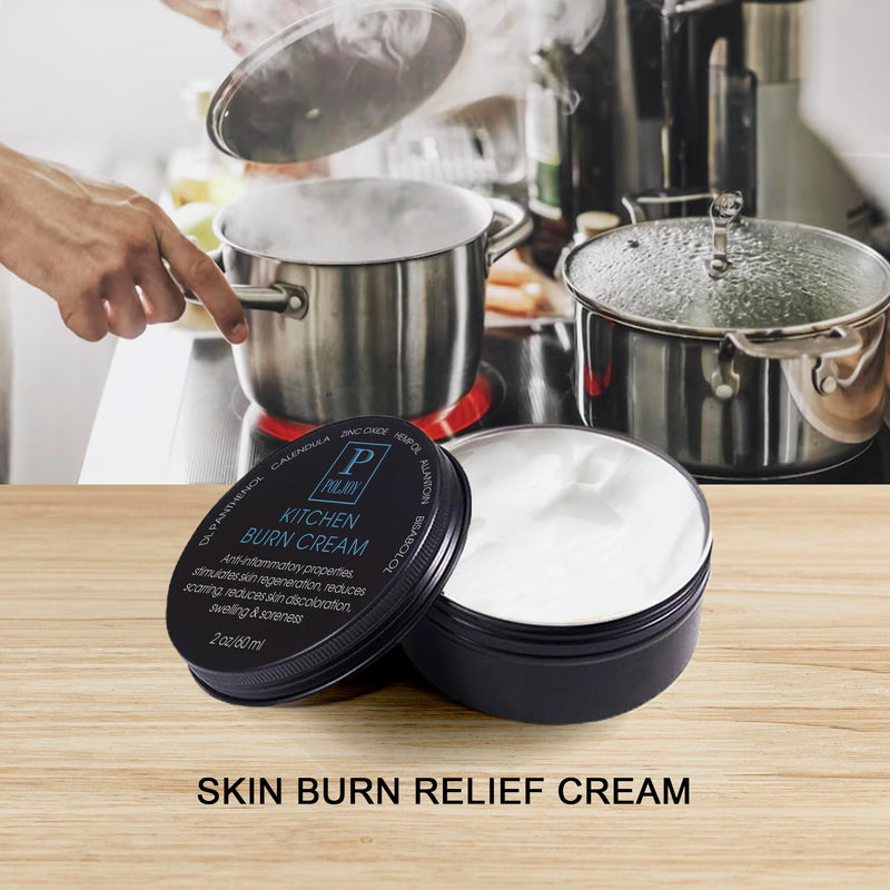 [Australia] - Skin Burn Cream Repair Natural - Post Burns Healing Remedy - Scar Care Promotes Recovery - Soothing First Degree Treatment - Sunburns Aid Fast Relief - Household & Vacation - Made in US (Pack of 1) 