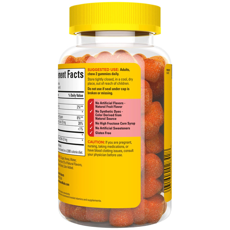 [Australia] - Nature Made Fish Oil Omega 3 Gummies, Omega 3 Fish Oil Supplements, Healthy Heart Support, 90 Gummies, 45 Day Supply Orange 90 Count (Pack of 1) 