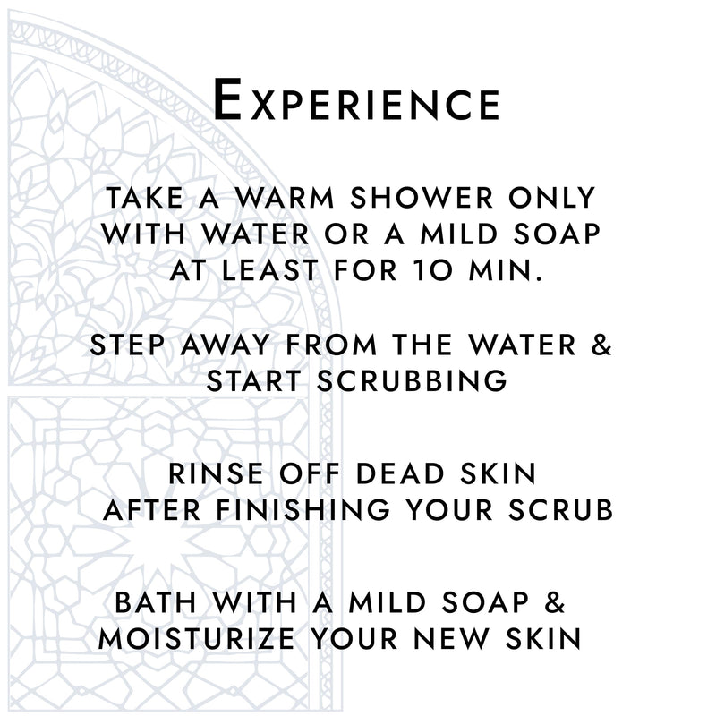 [Australia] - Atlantis People's Moroccan Exfoliating Glove - Body Scrubber & Exfoliating Mitt for Smoother Skin, Exfoliates Dead Skin Cells, Helps Even Skin Tone, Ideal for Self-Tan Removal & Keratosis Pilaris 