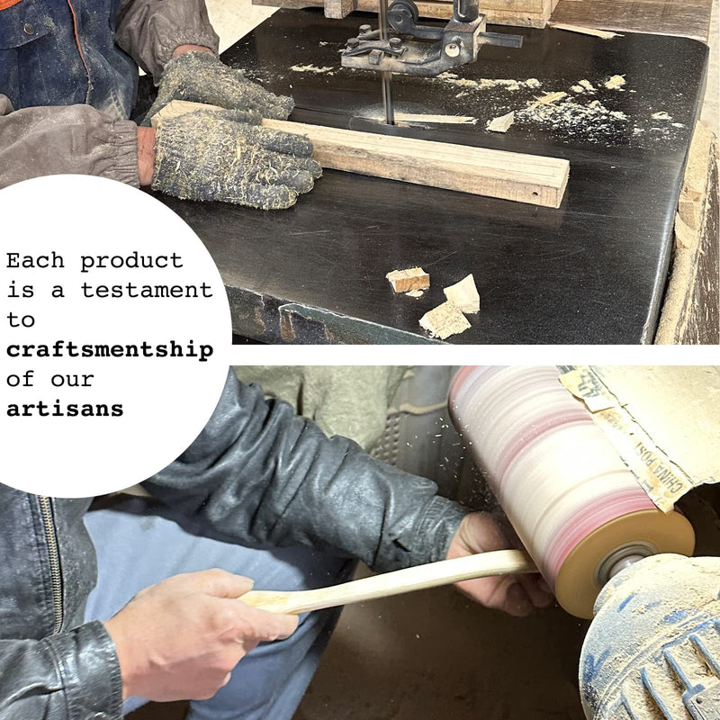 [Australia] - Oversized Wooden Back Scratcher: 18'' Extended Curved Handle for Better Reach, Handcrafted to Perfection, Instant Itch Relief, Gentle on Skin Leave No Scratch Marks (Brown) Brown 