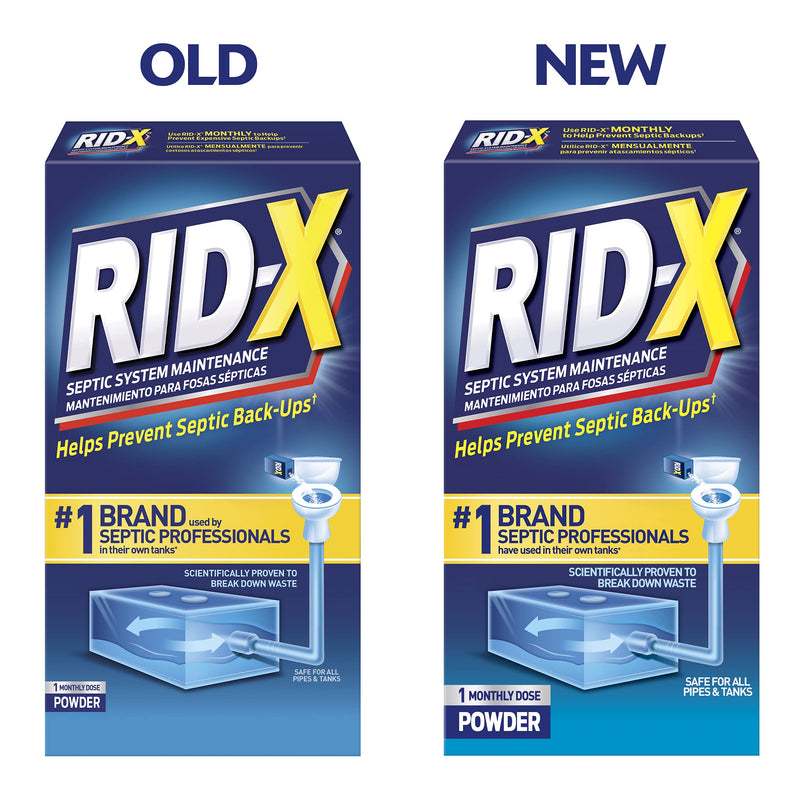 [Australia] - RID-X Septic Treatment, Septic Tank Treatment, 1 Month Supply Of Powder, 9.8 oz 9.8 Ounce (Pack of 1) 