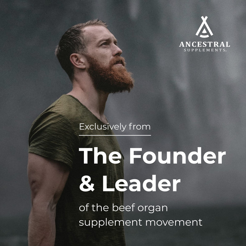 [Australia] - Ancestral Supplements Grass Fed Beef Bone and Marrow Supplement, 3000mg, Skin, Oral Health, and Joint Support Supplement, Promotes Whole-Body Wellness, Non GMO Whole Bone Extract, 180 Capsules 