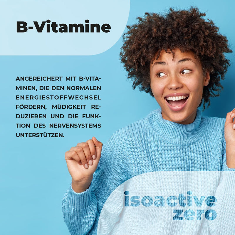 [Australia] - Activlab ISOACTIVE ZERO Raspberry-Lime - Sugar-free iso-drink with electrolytes and raspberry extract, 225g, calorie-free, B vitamins 45 servings (pack of 1) 