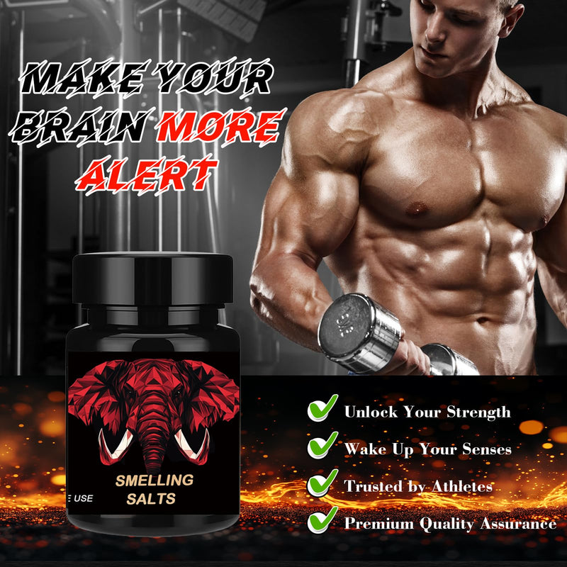 [Australia] - Salts for Athletes-for Powerlifting, Hockey, Football and More,Activate Before Smelling,Instant Energy, Focus and Motivation(Sealed Oni 1PACK) 