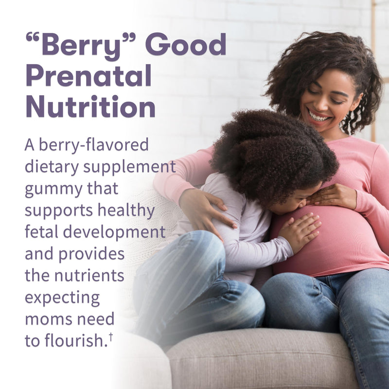 Garden of Life Organics Prenatal Gummies Multivitamin with Vitamin D3, B6, B12, C & Folate for Healthy Fetal Development – Organic, Non-GMO, Gluten-Free, Vegan, Berry Flavor, 30 Day Supply | Prenatal Vitamins with Energy Metabolism Support & Healthy Fe...