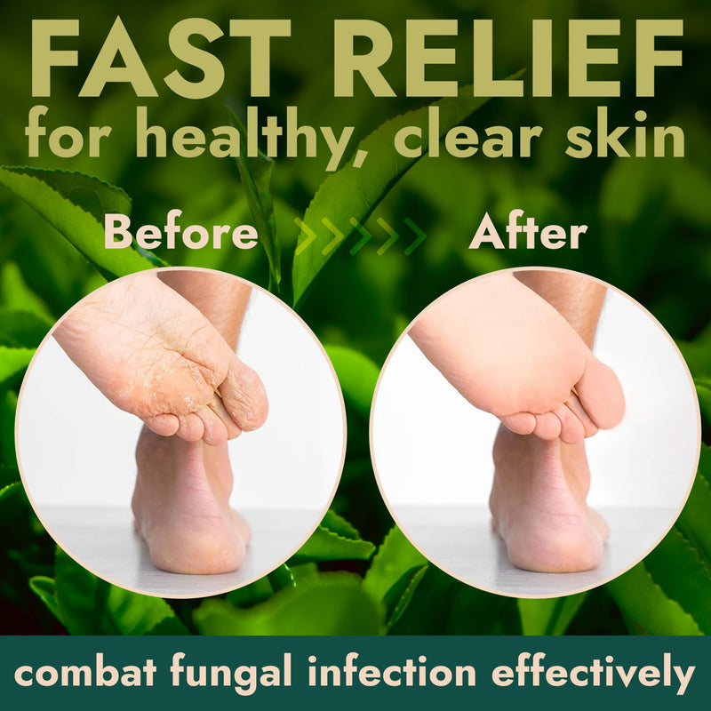 [Australia] - Foot Scrub with Tea Tree Oil | Callus Remover For Feet | Exfoliating Scrub with Salicylic and Glycolic Acid for Dead Skin, Athlete’s Foot, Warts, Corns, Rashes, Foot Odor, Insect Bites and Foot Care 
