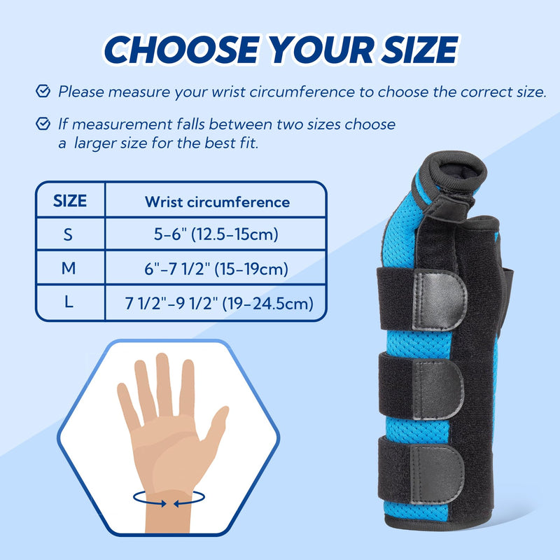 [Australia] - Boxer Fracture Splint, Ulnar Gutter Splint Right Hand, the 4th and 5th Metacarpal Finger Splint Hand Brace, Boxer Orthosis Hand & Wrist Brace for Women & Men, Right, M 