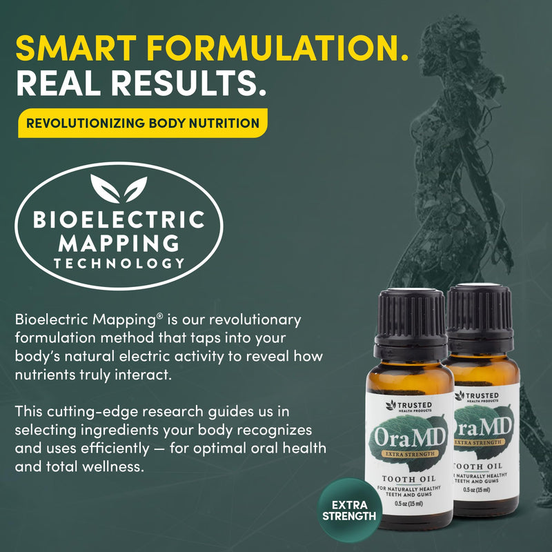 OraMD 4-in-1 Extra Stength Tooth Oil - Clinically Tested Gum Disease Treatment, Gingivitis Treatment and Sensitive Teeth and Gums - All-Natural (1 Pack) 1 Pack