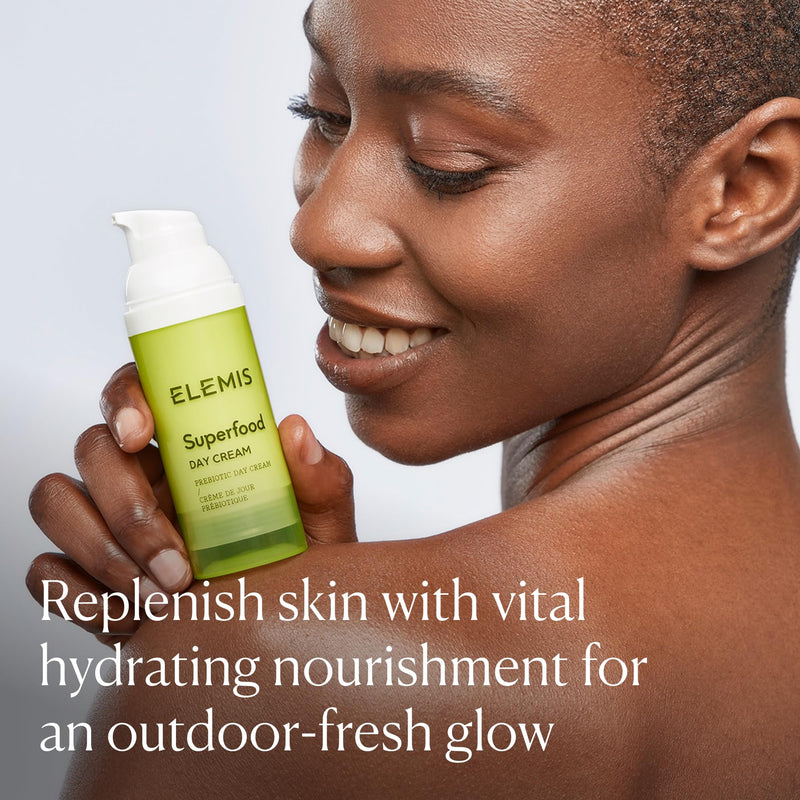 ELEMIS Superfood Day Cream | Vitamin-Rich Lightweight Prebiotic Daily Moisturizer Replenishes, Hydrates and Protects for Radiant, Healthy Skin | 50 mL | Vitamin-rich lightweight prebiotic daily moisturizer that replenishes, hydrates, and protects for r...