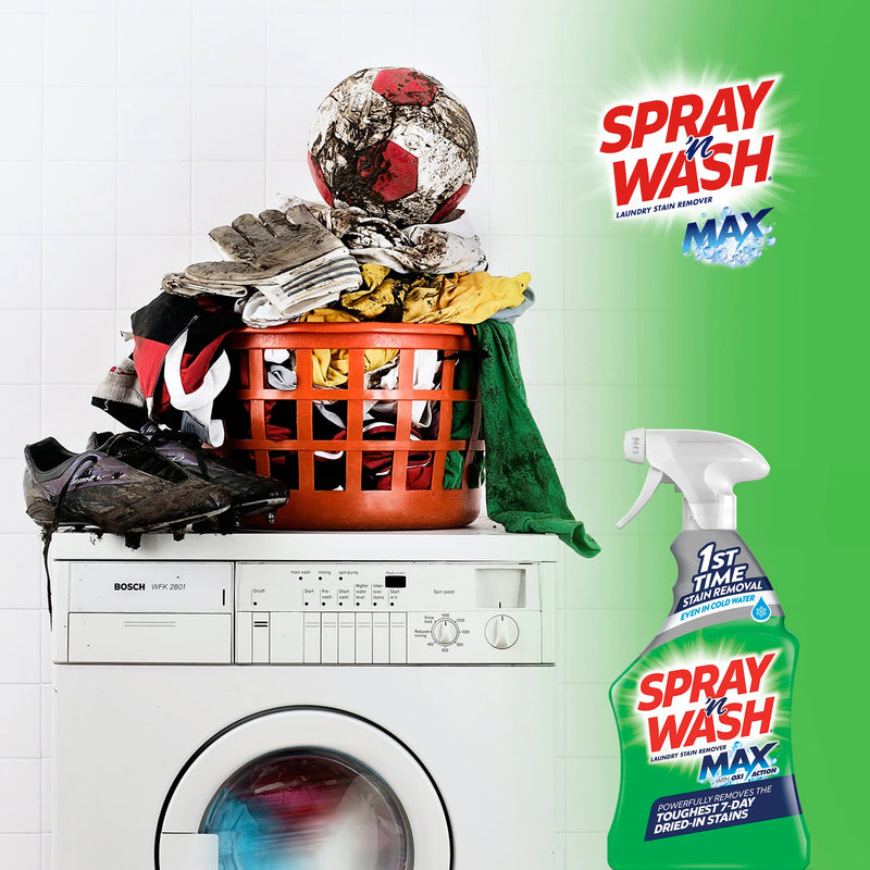 [Australia] - Spray 'N Wash Max Laundry Strain Remover 16 oz, Packaging may vary 16 Fl Oz (Pack of 1) 