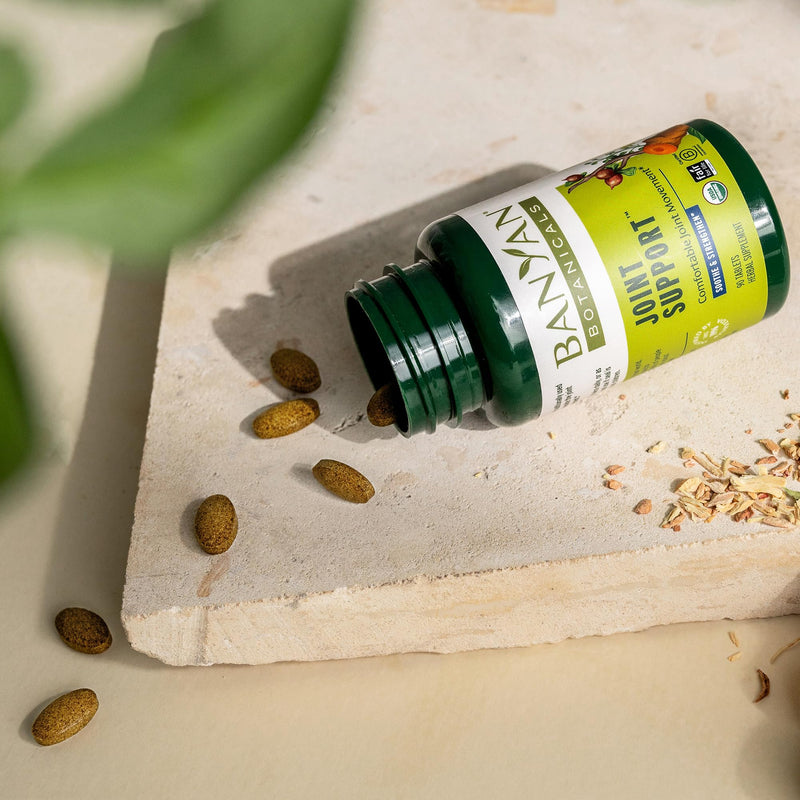 [Australia] - Banyan Botanicals Joint Support ‚Äì Organic Joint Supplement with Turmeric, Amla & Guggulu Resin ‚Äì for Healthy Joints & Comfortable Movement* ‚Äì 90 Tablets ‚Äì Non-GMO, Sustainably Sourced, Vegan 