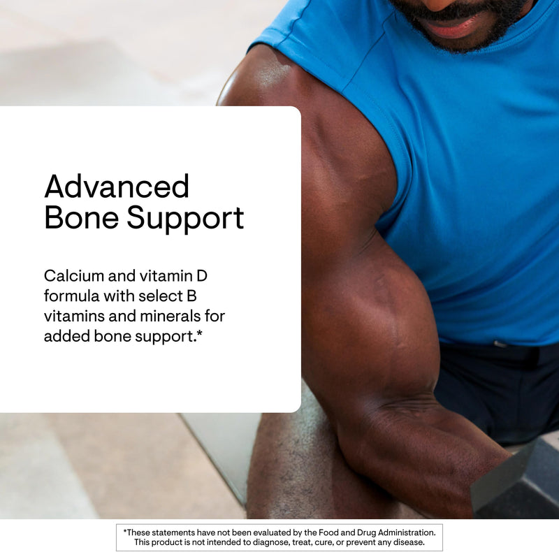 THORNE - Advanced Bone Support - Bone Health Supplement for Women & Men with Calcium, Magnesium, Vitamin D, B Vitamins, Folate & Boron* - Gluten, Dairy & Soy-Free - 120 Capsules