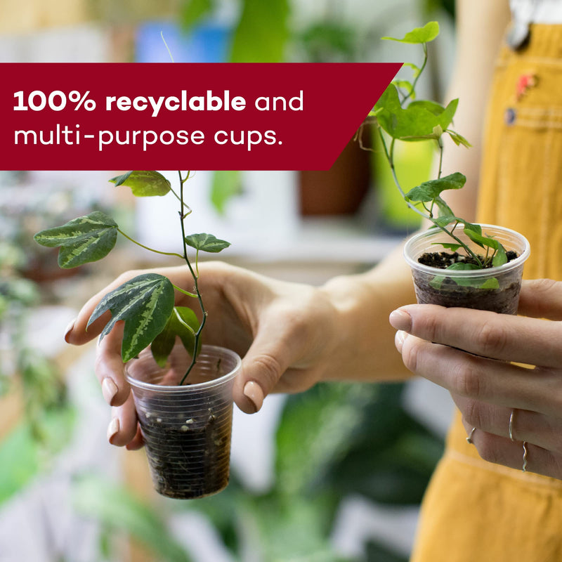 [Australia] - Dealmed 3 oz. Disposable Plastic Cups – 100% Recyclable Cups for Doctor's Offices, School Nurse's, Hospitals, at Home and More (Pack of 100) 3 oz. 