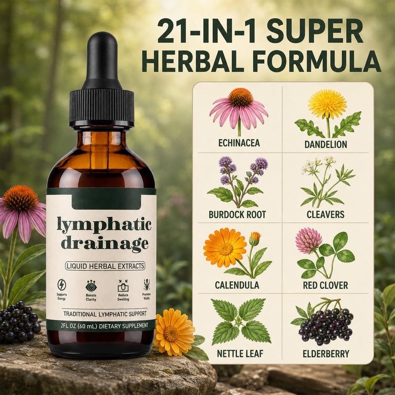 Lymphatic Drainage Drops - Reduce Swelling（60ml
