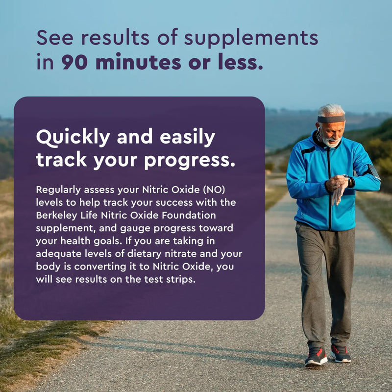 [Australia] - Nitric Oxide Test Strip Used Worldwide by Olympians & Elite Athletes - Take Control of Your Heart Health Measure, Manage, & Optimize Blood Flow & Oxygen Delivery in Your Body - 50 Count 