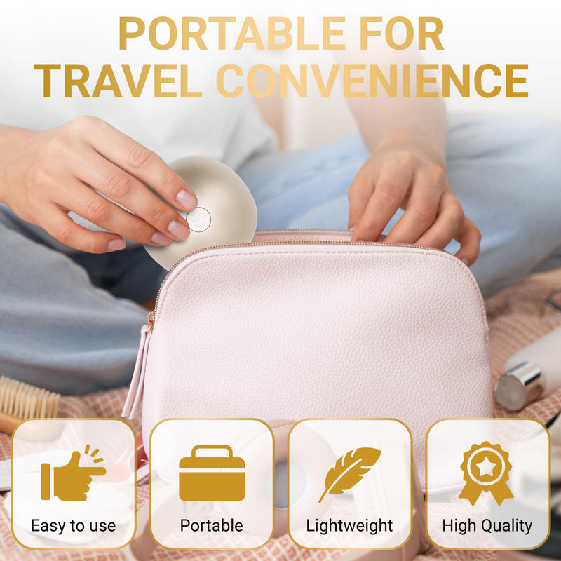 Microcurrent Facial Device, Face Massager Tool, Eye and Neck Massager, Face Roller, Beauty Tools for Relaxing Facial Massage and Skin Care Routine