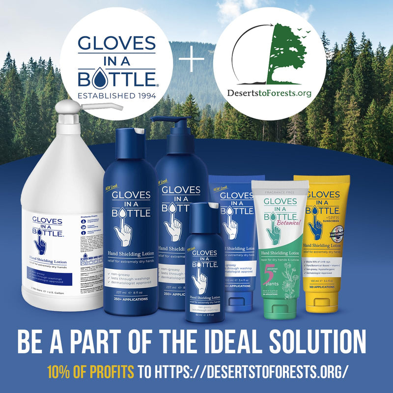 [Australia] - Gloves In A Bottle Shielding Lotion, Relief for Eczema and Psoriasis, 8 Fl Oz (Pack of 1) Pack count 1 8 Oz 