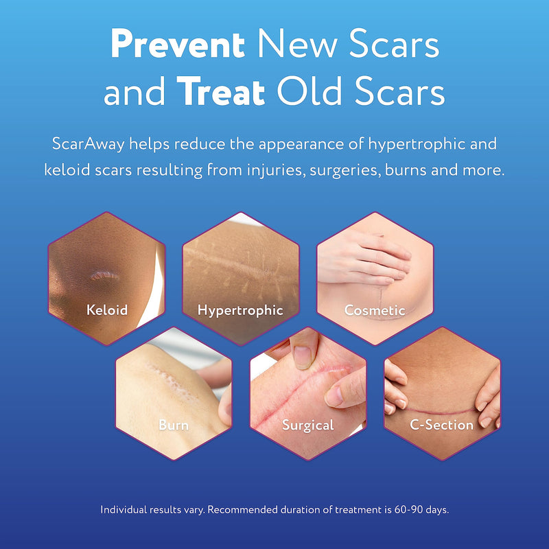 [Australia] - ScarAway Silicone Scar Gel, Helps Improve Size, Color & Texture of Hypertrophic & Keloid Scars from Injury, Burns & Surgery, Water Resistant, 10g (0.35 Oz) 