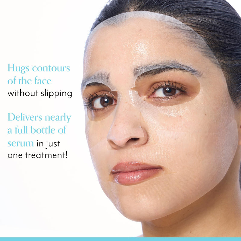 Bliss Vitamin C & Niacinamide Brightening Sheet Mask - Vegan & Paraben-Free Vitamin C & Niacinamide Masks