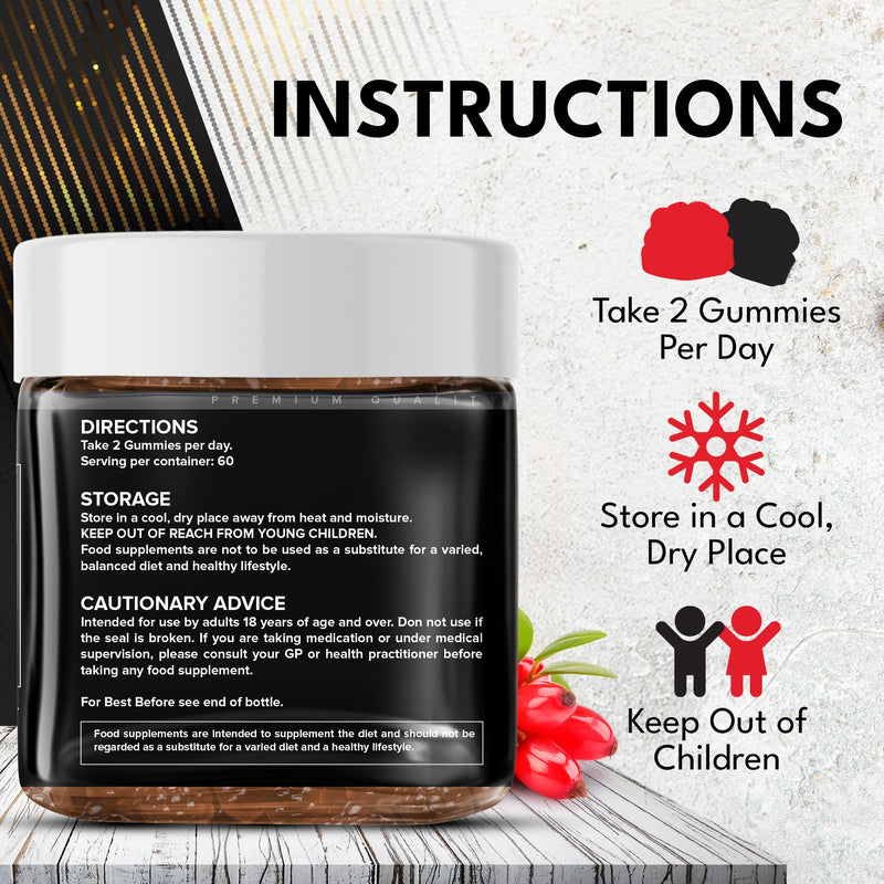 Supplmnt. Berberine Gummies - 2 Months Supply, 1500mg Berberine with 1000mg Ceylon Cinnamon, 2.4mg Vitamin B12 & 400mg Magnesium Glycinate - Powerful Metabolism & Immune Support Supplement - Orange