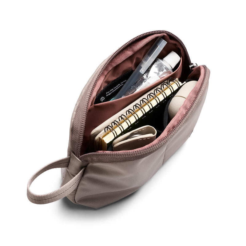 Bellroy Laneway Daily Pouch, Everyday Organizer - Fawn | 1L organizer pouch for everyday or travel, with internal organization