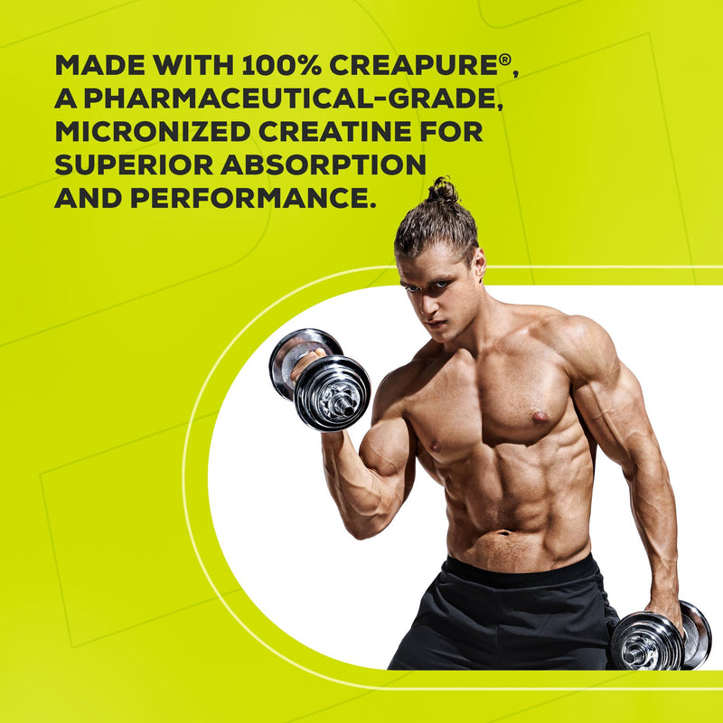 BioTechUSA Mega Creatine | Creapure® Creatine Monohydrate | High-Absorption Capsules | Lactose & Gluten-Free | 60-Day Supply | Ideal for Athletes & Active Adults | 120 mega Capsules