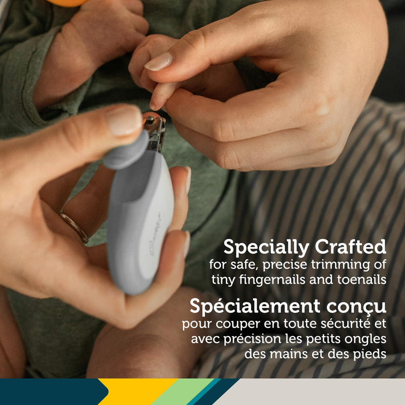 [Australia] - Safety 1st Steady Grip Infant Nail Clipper (Colors May Vary) 1 Count (Pack of 1) 