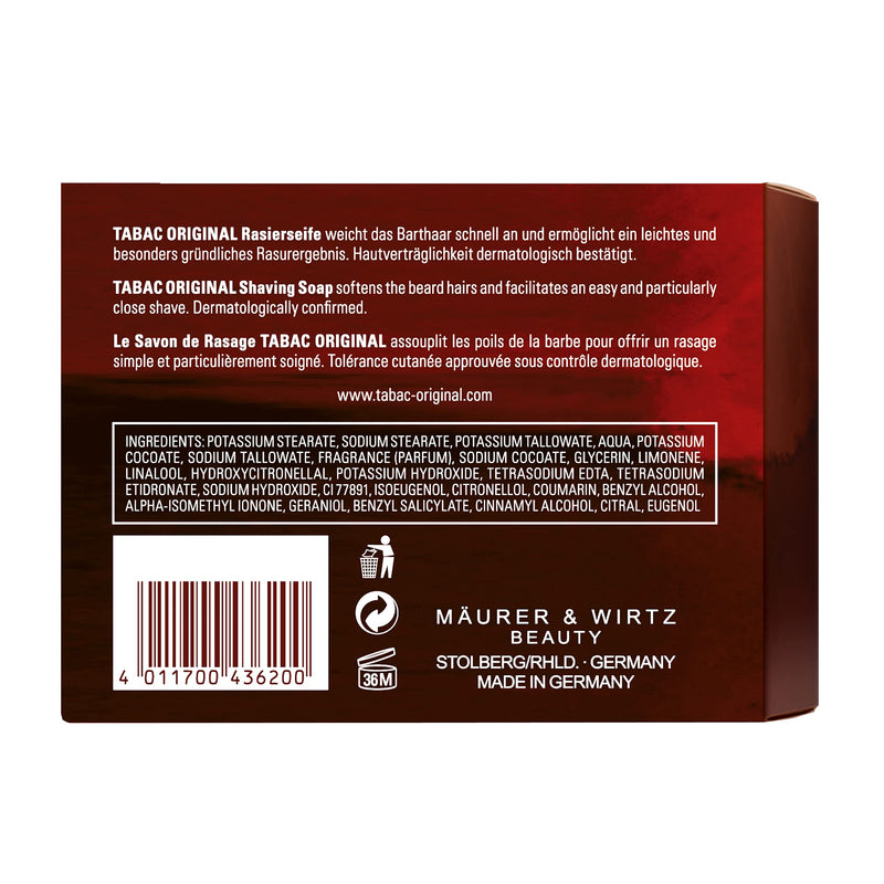 [Australia] - Tabac® Original | Shaving soap in a jar - enables easy and close shaving - original since 1959 | 125g 1 piece (pack of 1) 