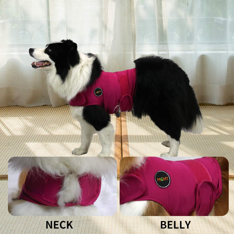 Dog Anxiety Vest, Anxiety Relief for Dogs, Dog Calming Coat (Rose S) Small Rose - PawsPlanet Australia