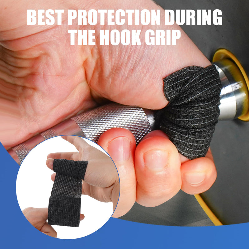 Thumb Tape for Weightlifting - Stretchy Tape 2 Inch Wide - 6 Rolls (15ft Each) for Powerlifting, Cross Training, Gym - Hand, Finger & Thumb Protection (Individually Wrapped)