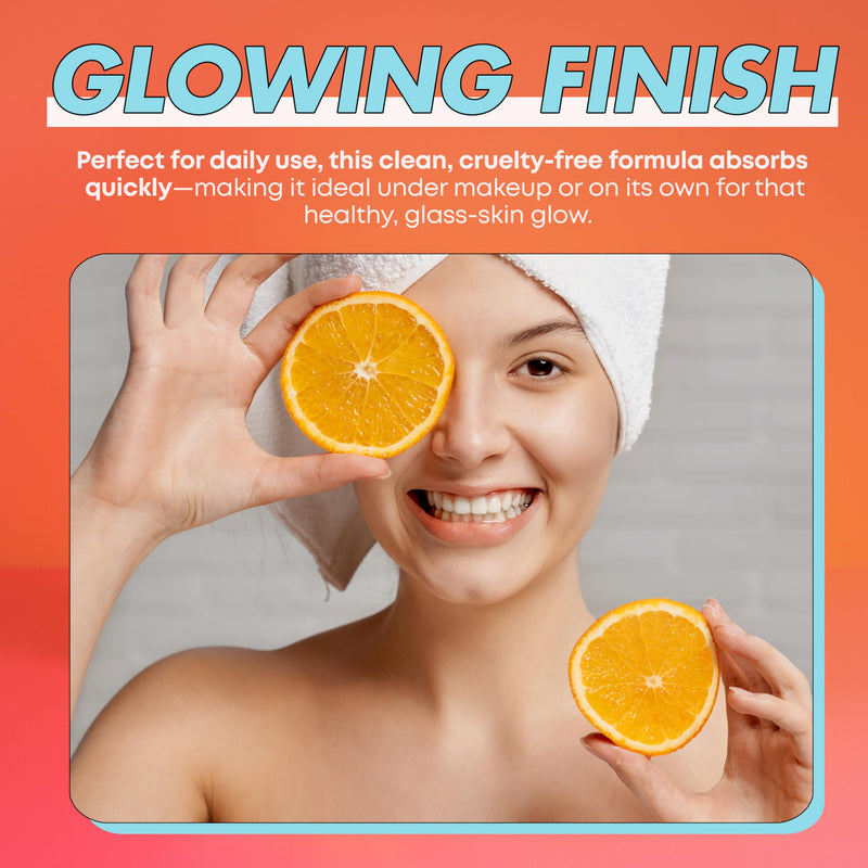 Vitamin C Face Serum – Dermatologist-Tested, Anti-Aging, Brightens & Evens Skin Tone – Hydrating & Revitalizing Korean Skin Care – Vegan, Paraben-Free, Clean Beauty – 1.69 Fl. Oz Vitamin C