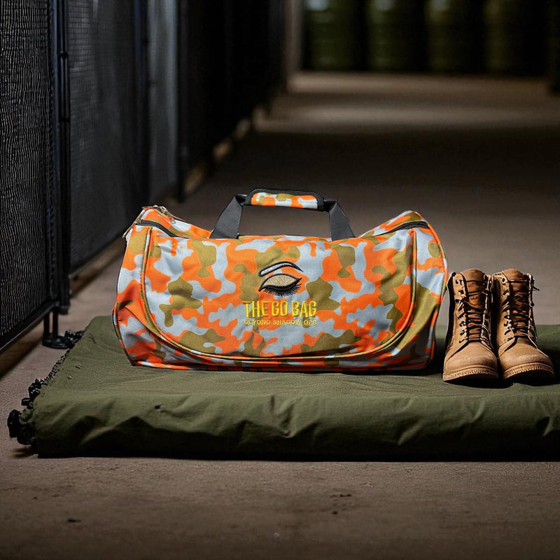 Beyond Shadow Ops™ The Go Bag – Gym & Travel Duffle with Waterproof Pocket, Multi-Pocket Storage & Adjustable Strap